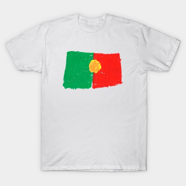 Portuguese flag T-Shirt by Gaspar Avila